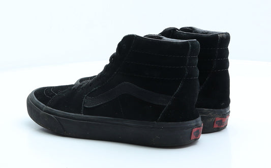 VANS Mens Black Suede Trainer UK 5 38 US 6 - Skateboard