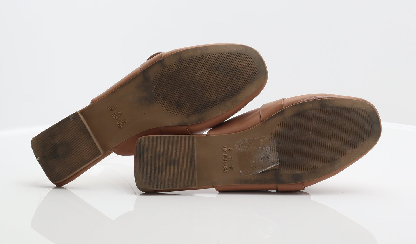 Primark Womens Beige Synthetic Mule Flat UK 8 41