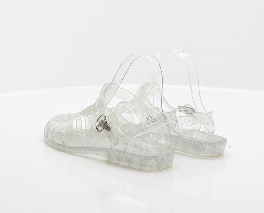 Primark Womens Clear Synthetic Clog Sandal UK 5.5 39