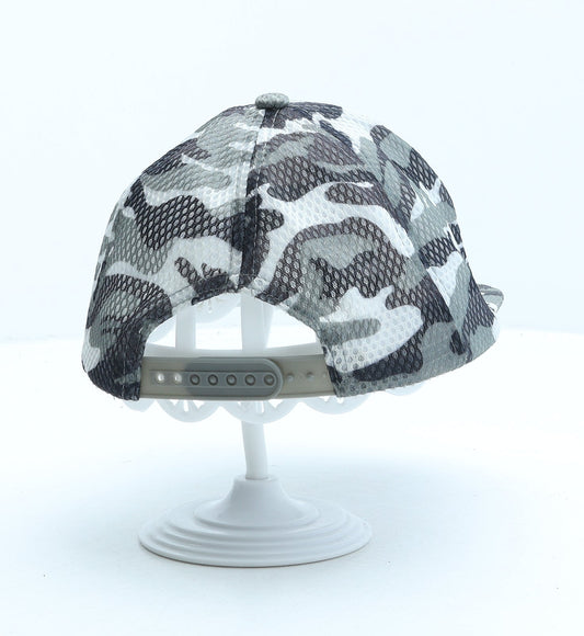 Primark Boys Green Camouflage Polyester Trucker Hat One Size