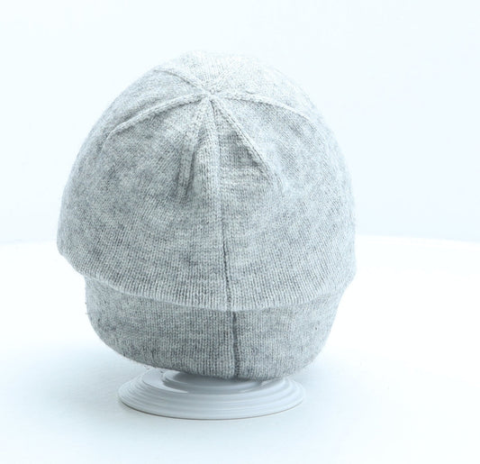 Primark Girls Grey Acrylic Beanie One Size