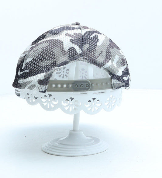 Primark Boys Grey Camouflage Polyester Snapback One Size