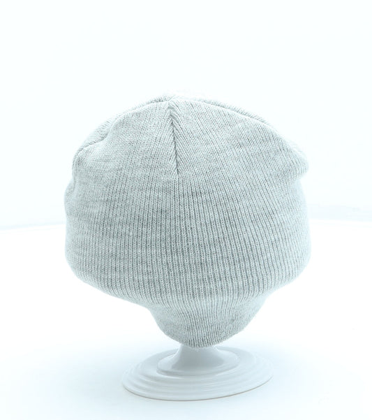 Primark Girls Grey Acrylic Beanie One Size