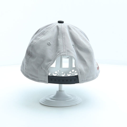 Primark Mens Grey Cotton Snapback One Size