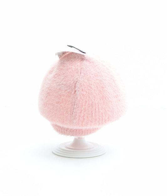 PEP&CO Girls Pink Polyamide Beanie One Size