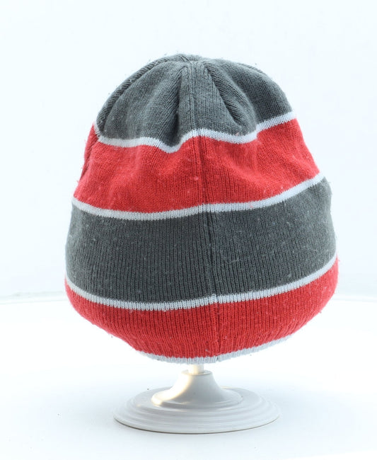 George Boys Grey Acrylic Winter Hat Size S - Angry Birds
