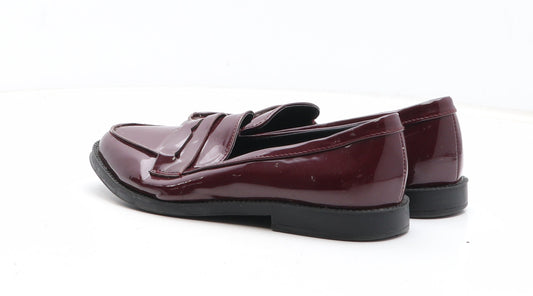 Primark Womens Purple Synthetic Loafer Casual UK