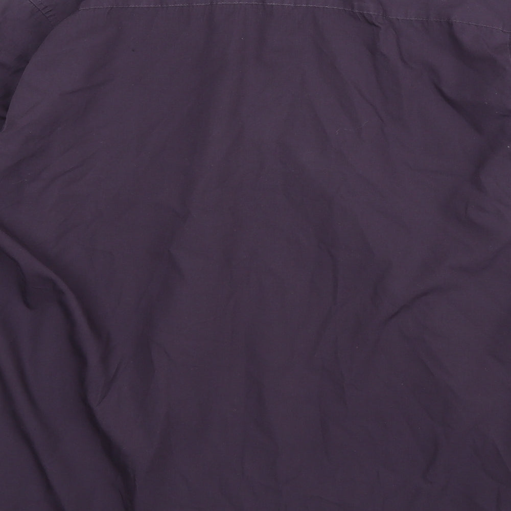 Topman Mens Blue Button-Up Size L