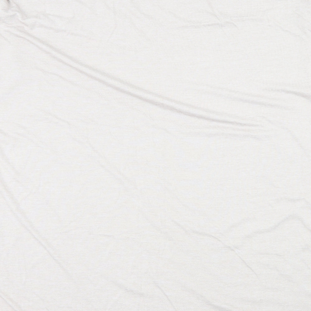 Missguided Womens Grey Jersey T-Shirt Dress Size 14