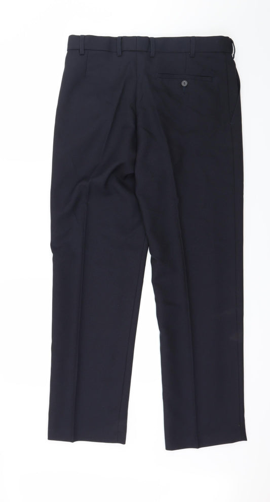 Preworn Mens Blue Trousers Size 32 L29 in