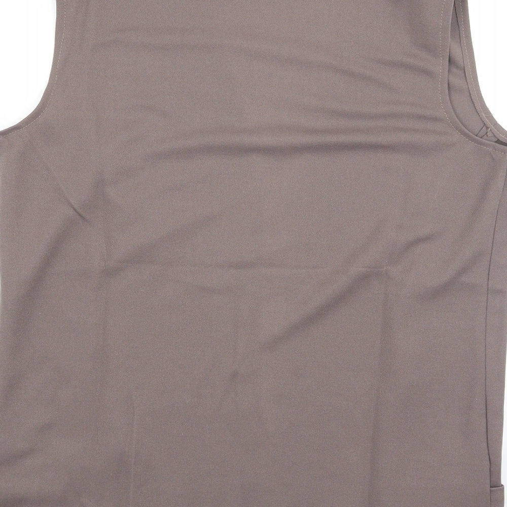 Damart Womens Brown Basic Blouse Size 16