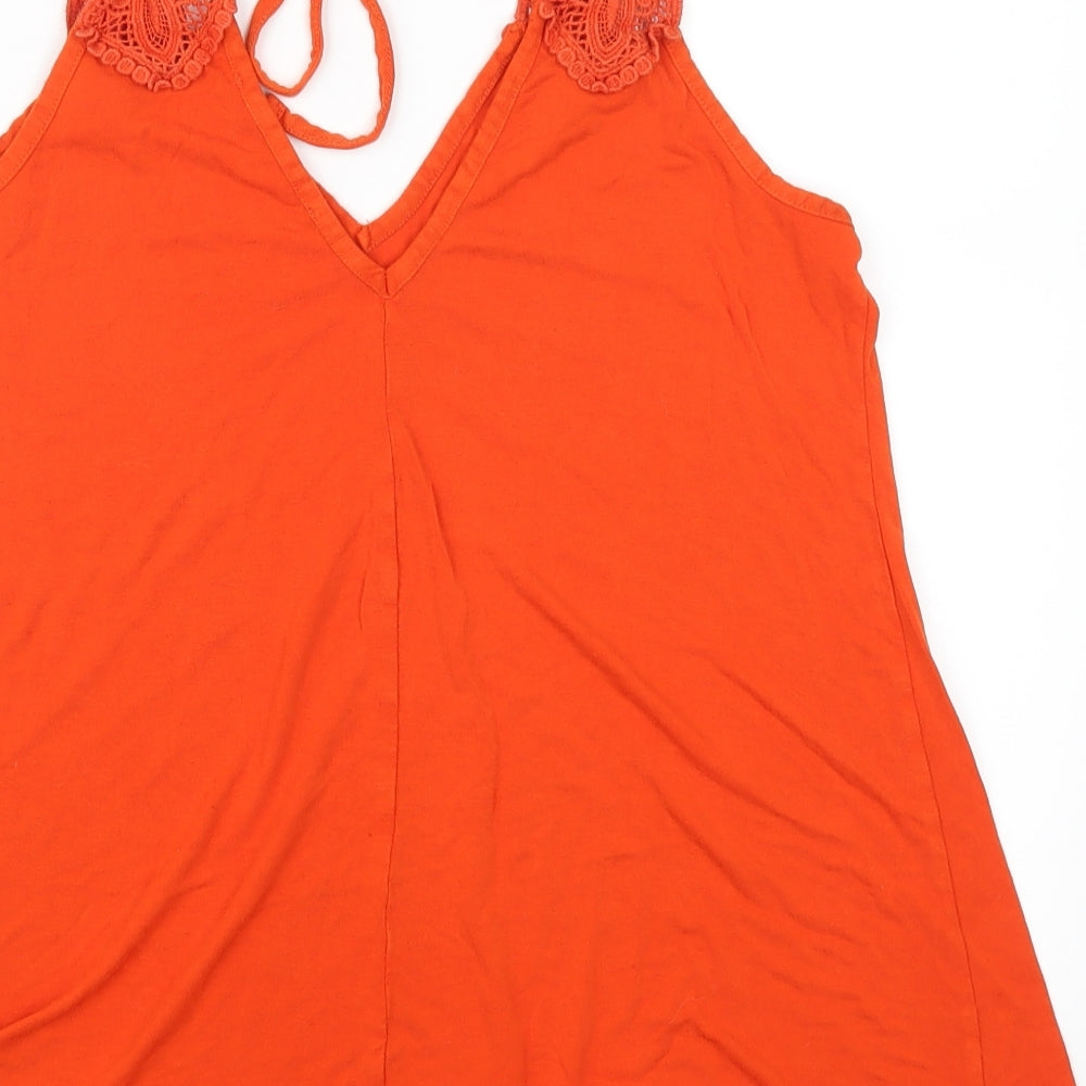 George Womens Red Basic Tank Size 10