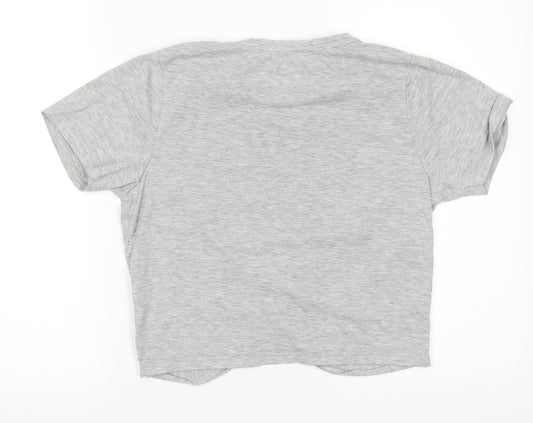 Primark Womens Grey Basic T-Shirt Size 10