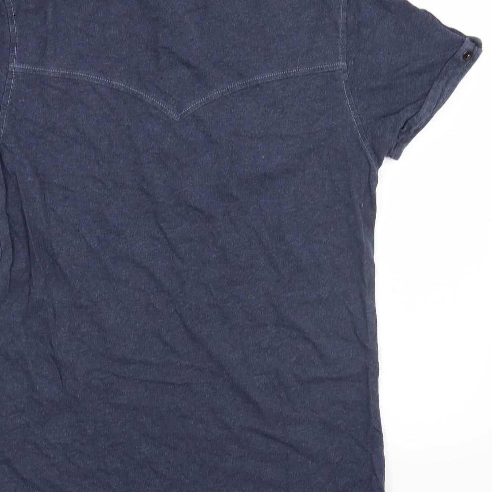 MICHAEL BASTIAN Mens Blue Polo Size XS