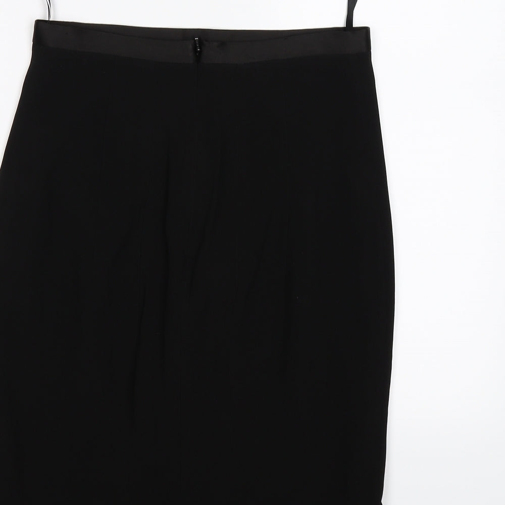 Coast Womens Black Trumpet Skirt Size 10