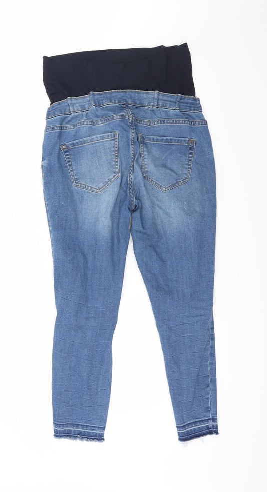 New Look Womens Blue  Denim Skinny Jeans Size 10 L25 in