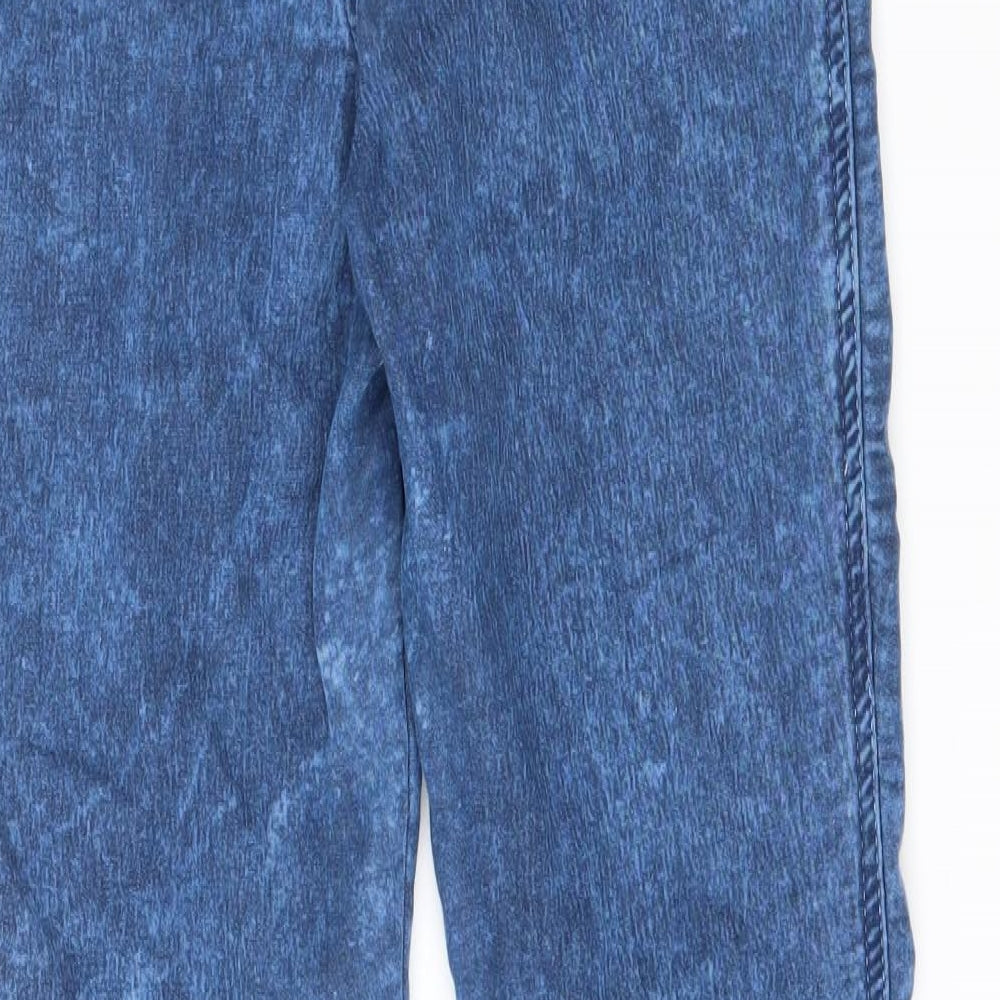 Topshop Womens Blue Denim Skinny Jeans Size 10 L29 in