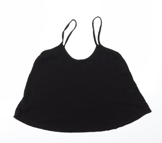 Boohoo Womens Black Camisole Tank Size 10