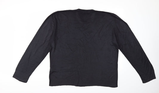 Blue Harbour Mens Beige Knit Pullover Jumper Size 2XL