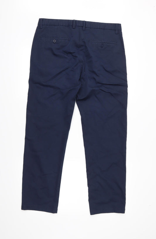 Bogea Seni Mens Black Trousers Size 32 L28 in