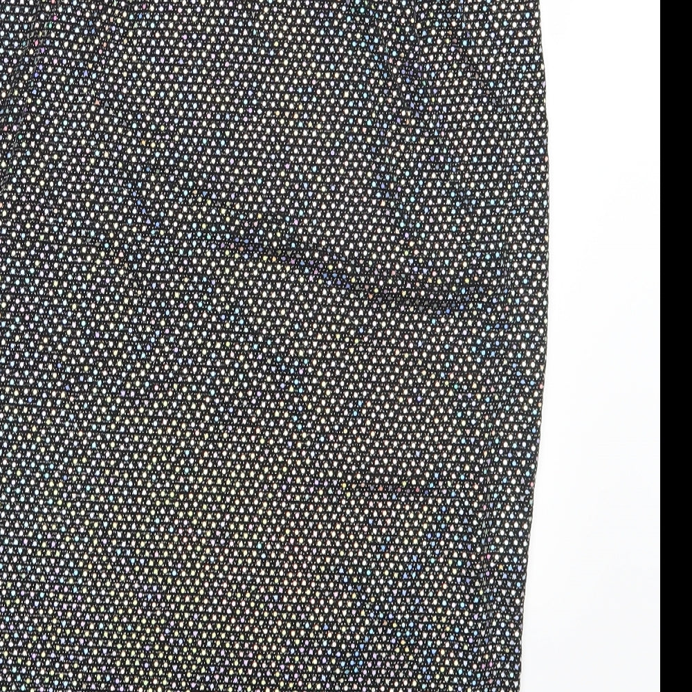 Divided by H&M Womens Black A-Line Skirt Size L