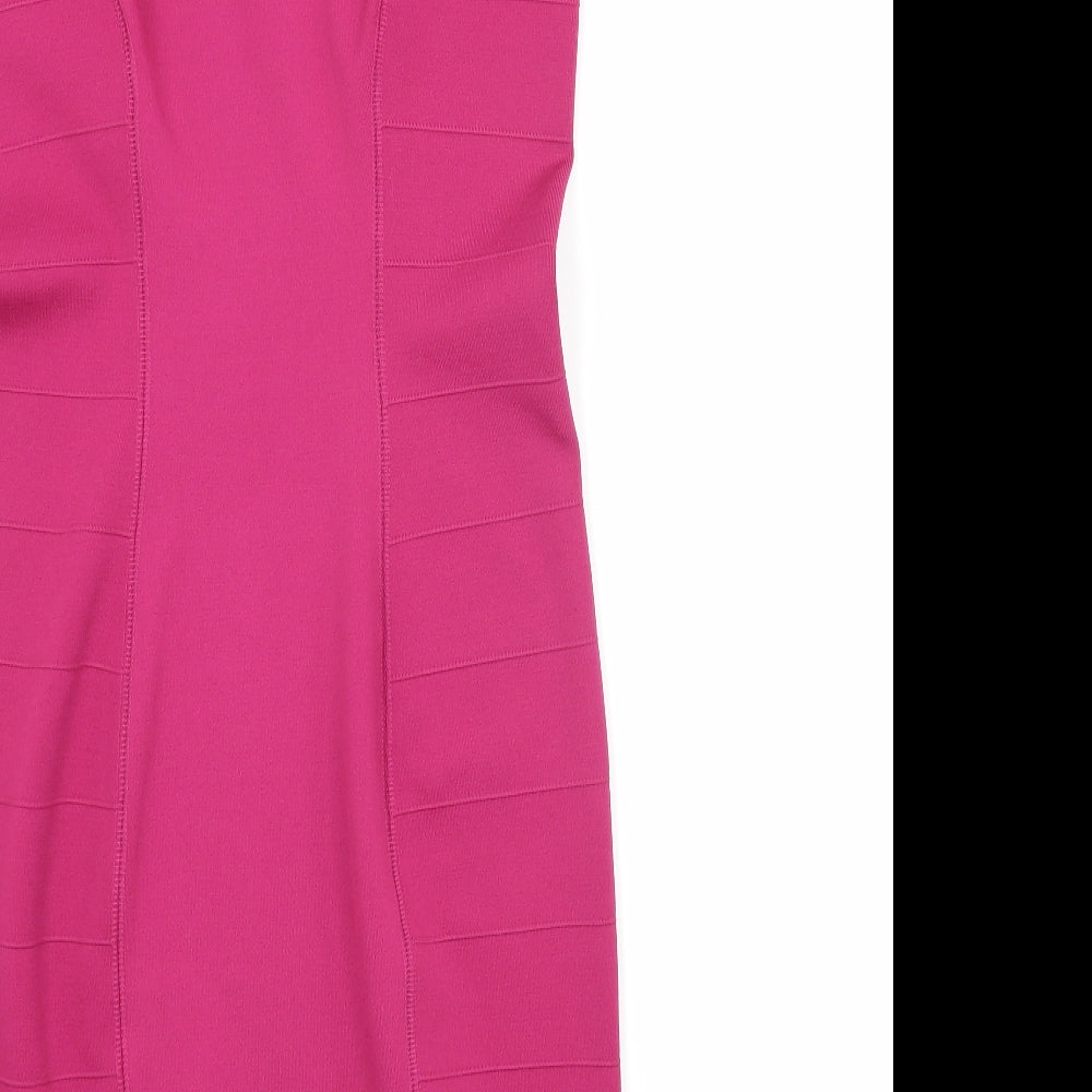 French Connection Womens Purple A-Line Size 10