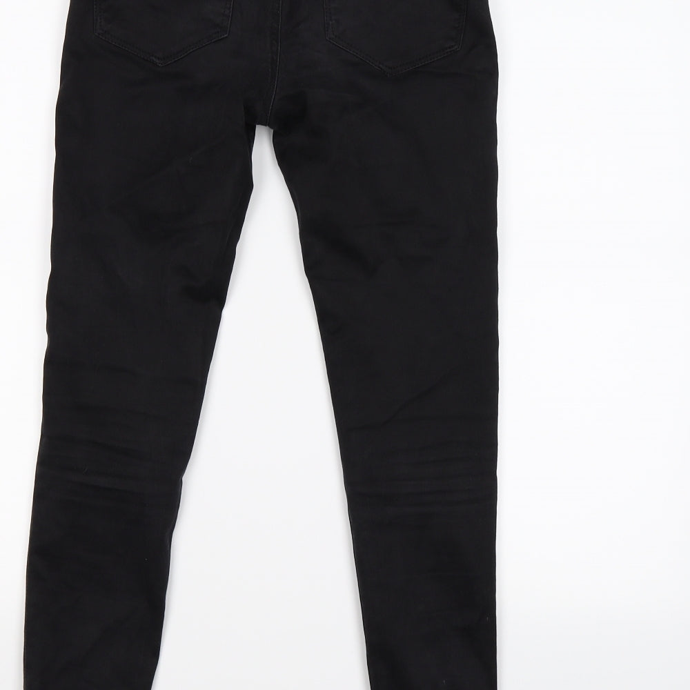denim co Womens Black Denim Skinny Jeans Size 6 L26 in