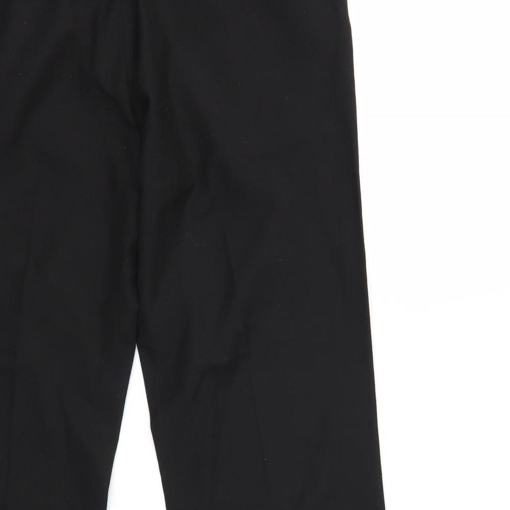Topman Mens Black Trousers L30 in