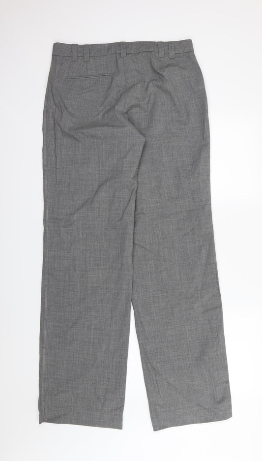 Marc Cain Womens Grey Trousers L36 in - Extra Long Leg