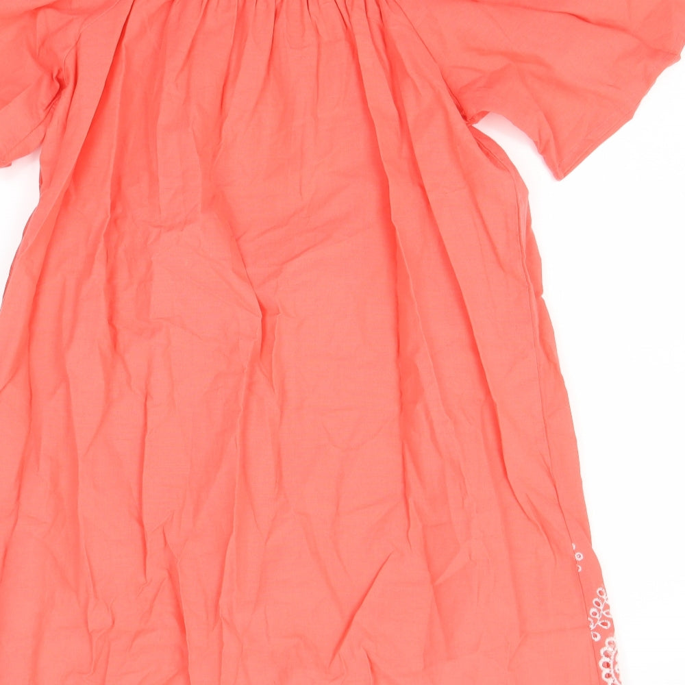 Primark Womens Orange T-Shirt Dress Size 8