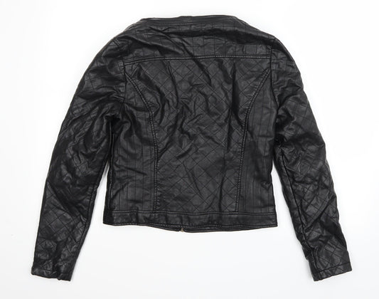George Womens Black   Jacket Coat Size 10