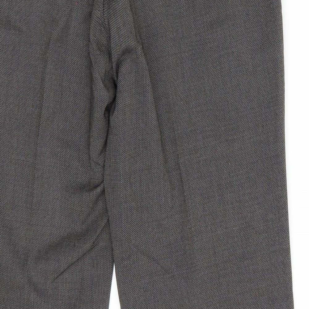 NEXT Mens Black Trousers Size 30 L28 in