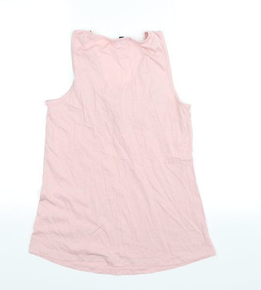 Gap Womens Pink Floral Basic Tank Size M