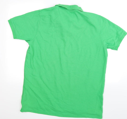 Reebok Mens Green Polo Size XL