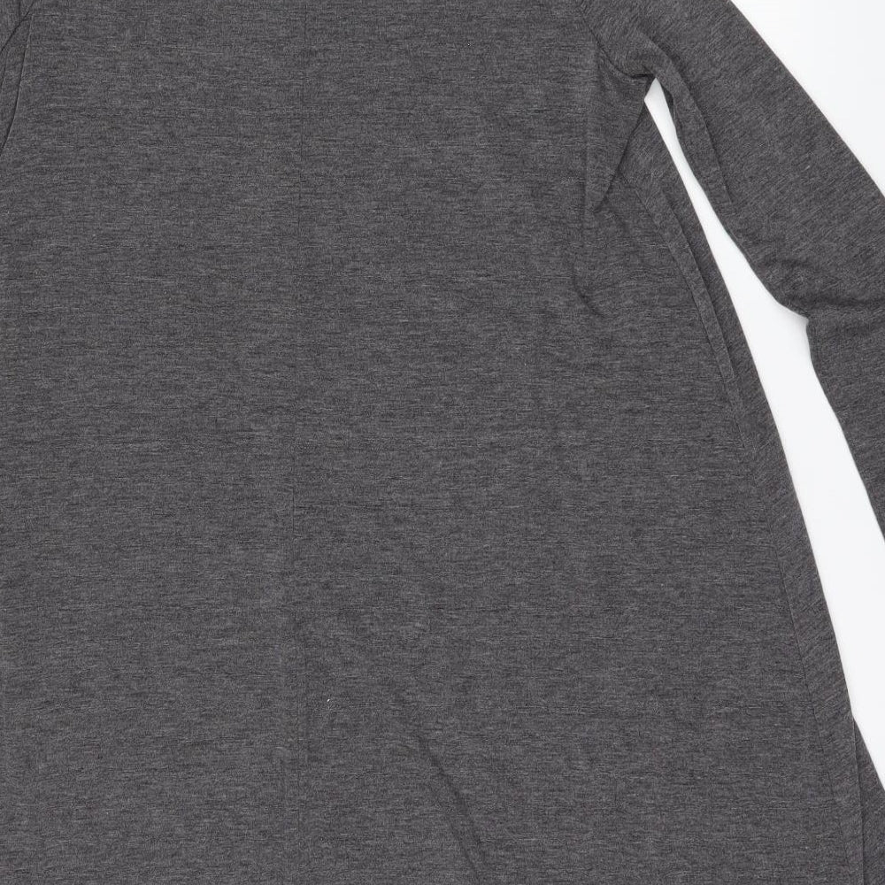 I SAW IT FIRST Womens Grey Basic Blouse Size 6