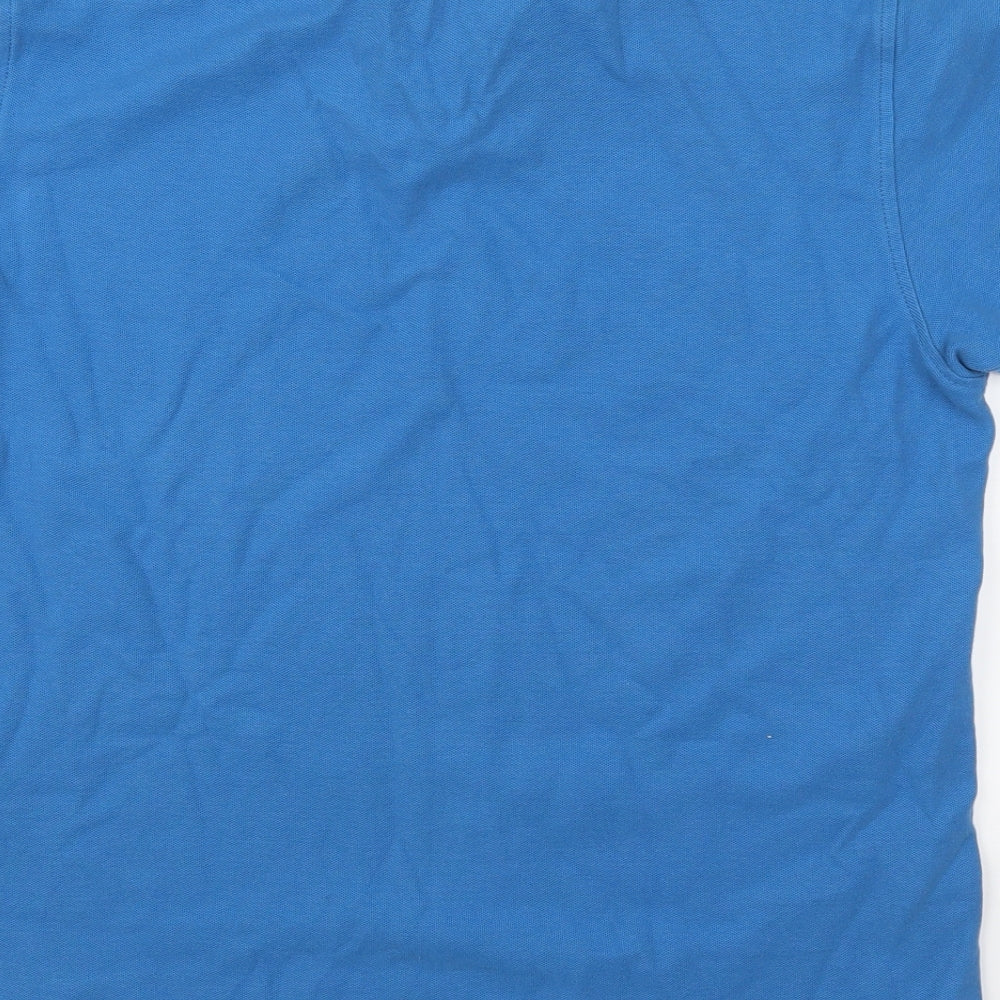 Easy Mens Blue Polo Size M
