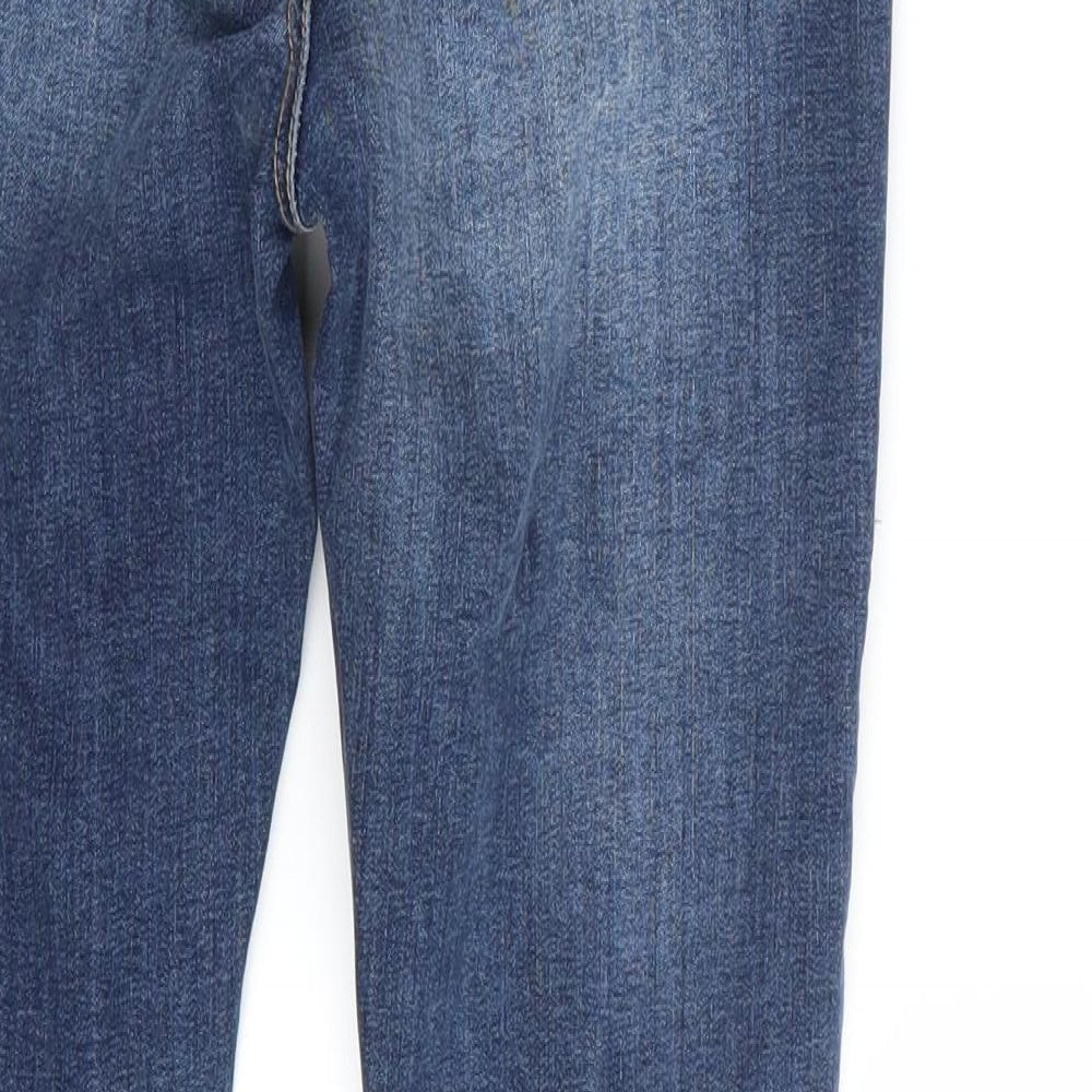 Denim & Co. Womens Blue Skinny Jeans Size 8 L27 in