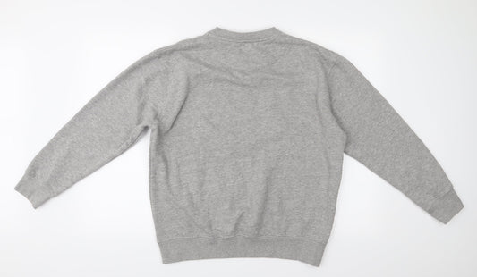 Hutson Harbour Mens Grey Pullover Jumper Size L