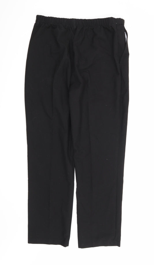 Preworn Mens Black Trousers L28 in