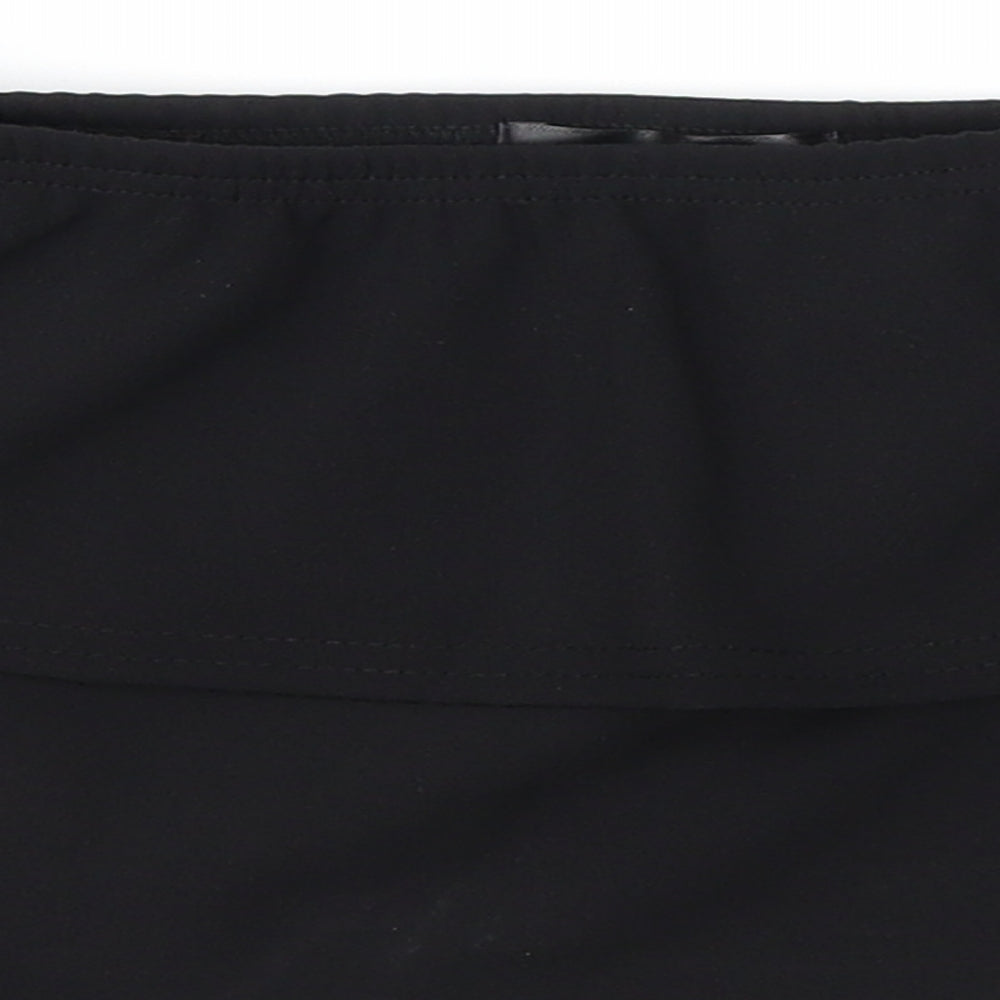 Missguided Womens Black Basic T-Shirt Size 6