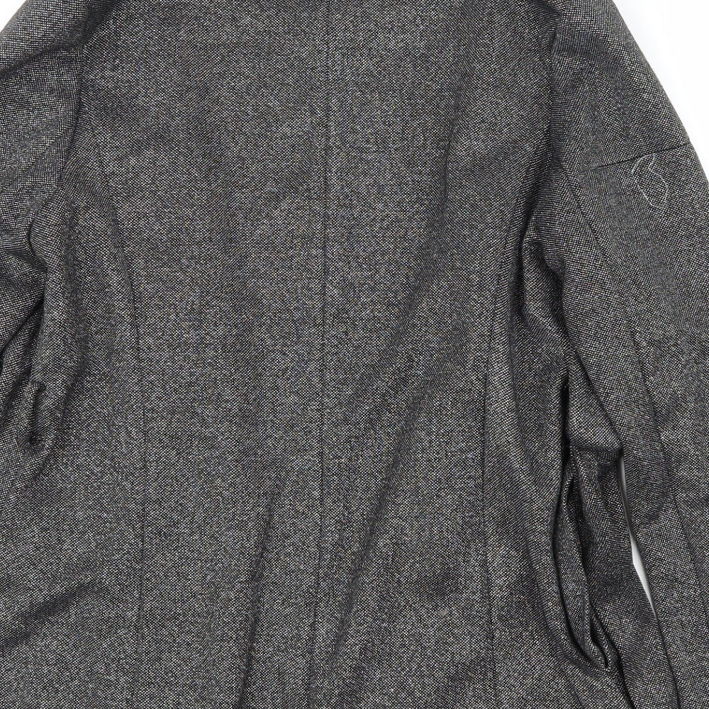 Primark Womens Black Jacket Coat Size 14