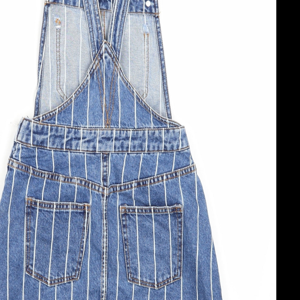 H&M Womens Blue   Dungaree  Size 2