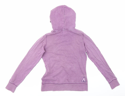 H&M Womens Purple Pullover Hoodie Size M