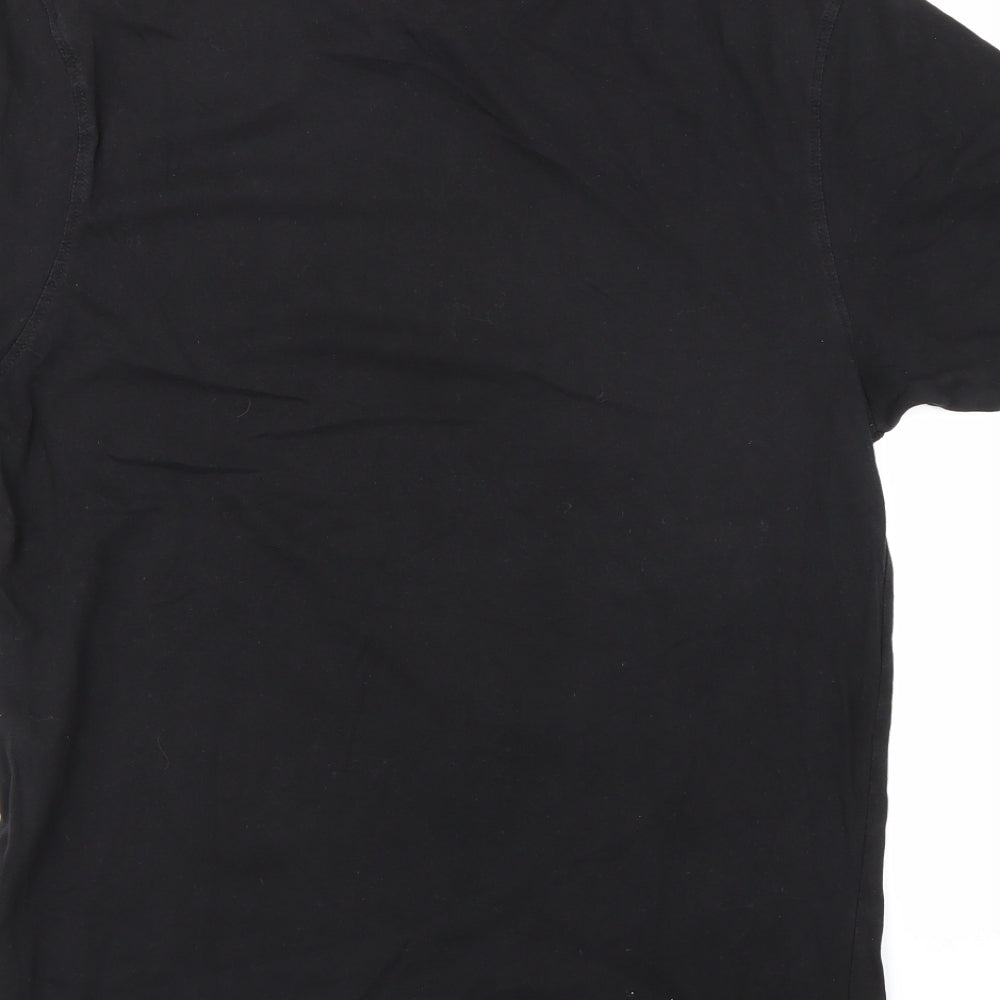 Marks and Spencer Mens Black T-Shirt Size S