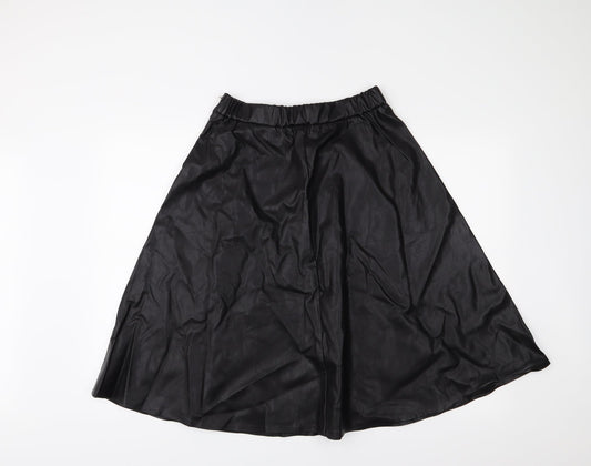 FOREVER 21 Womens Black   A-Line Skirt Size M
