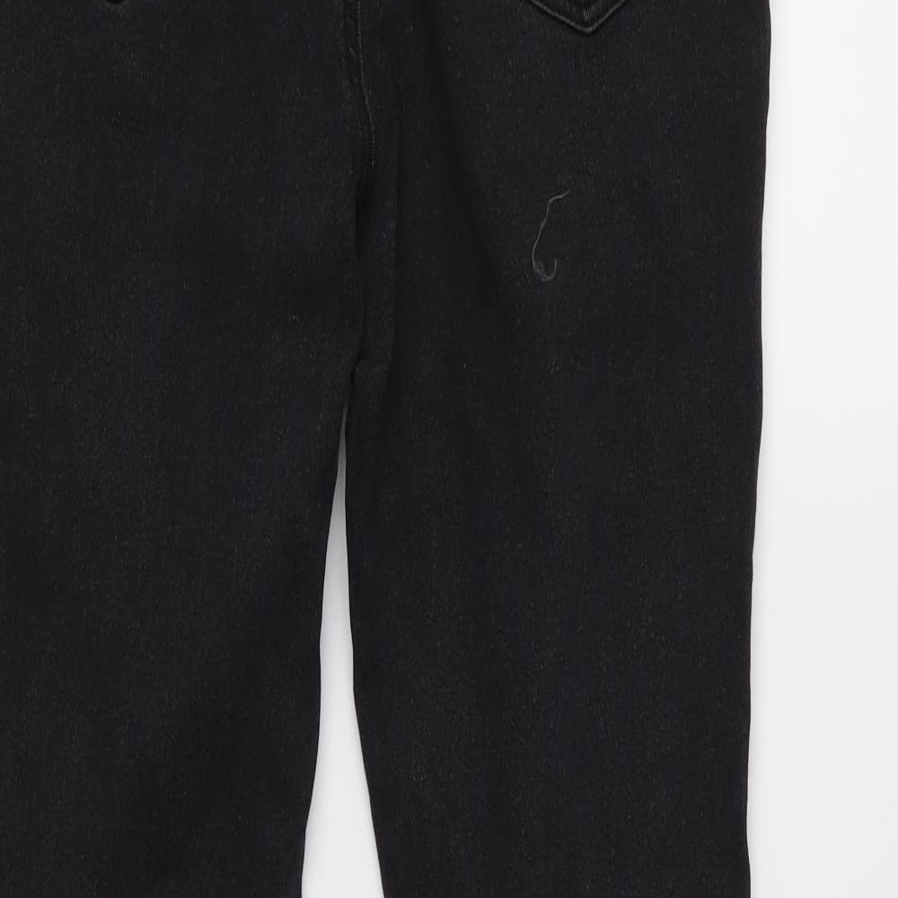 COLLUSION Womens Black Skinny Jeans Size 6 L29 in