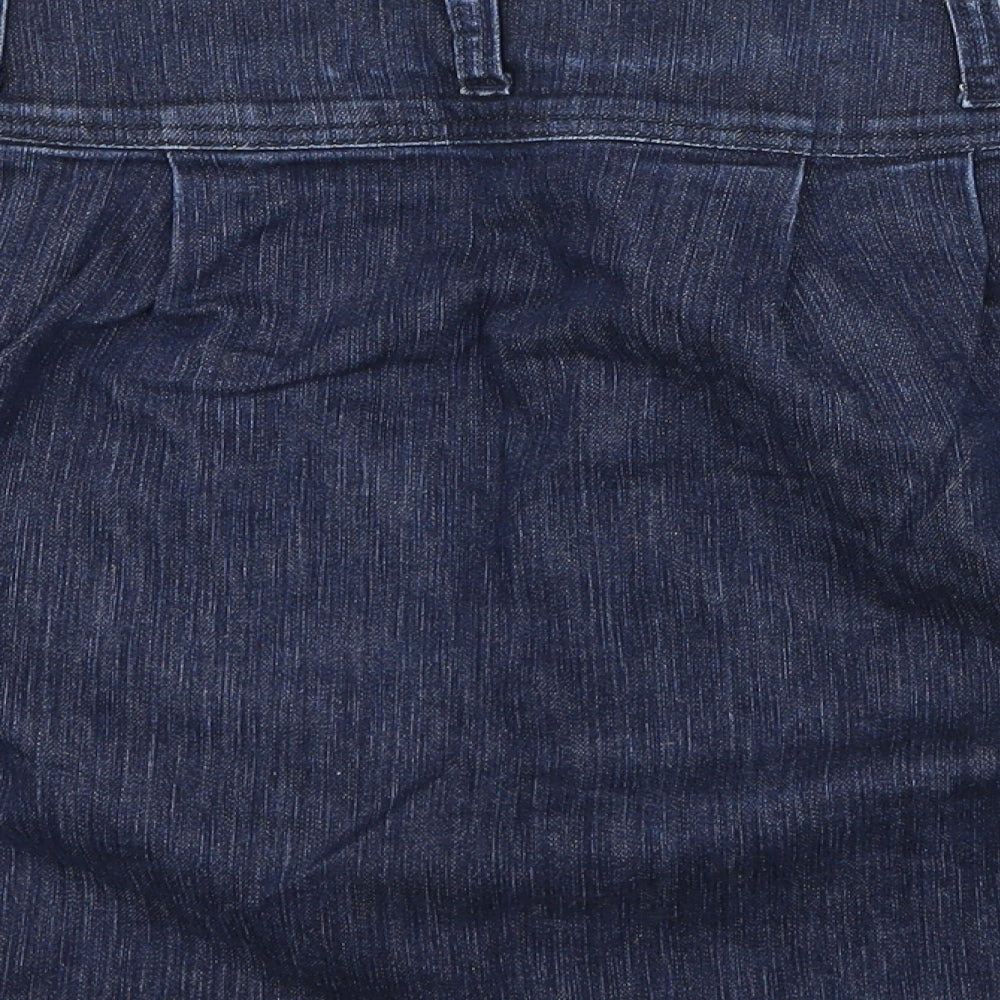 ORSAY Womens Blue Denim Straight & Pencil Skirt Size 30