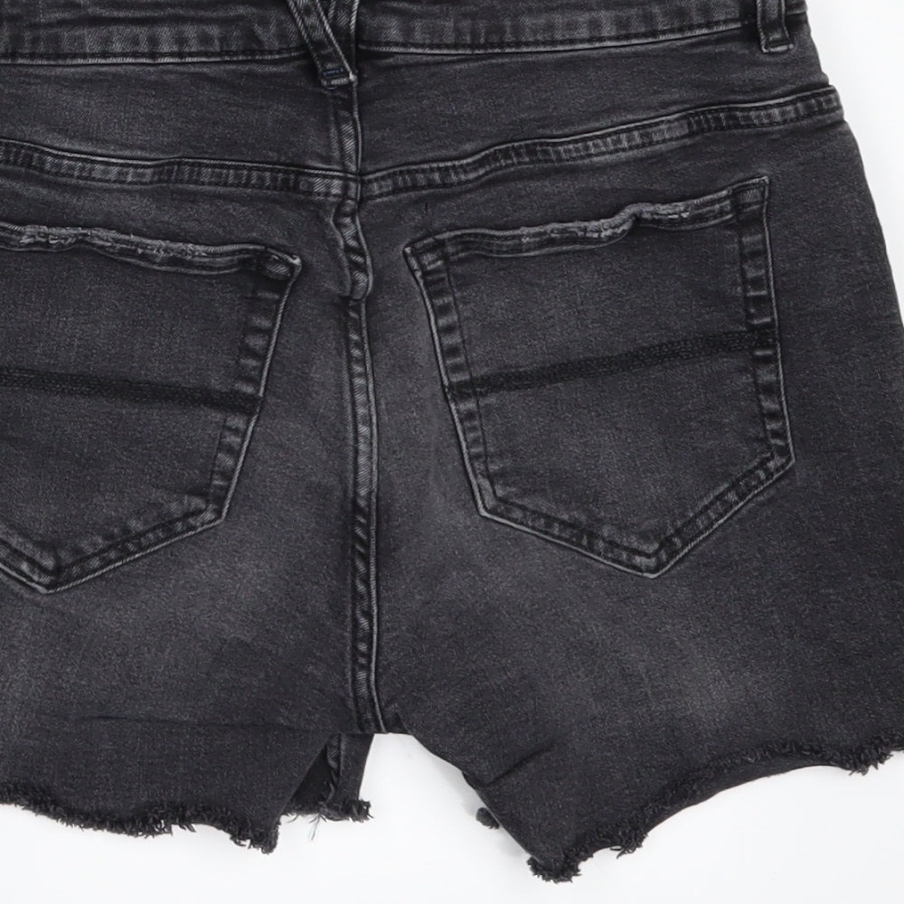 Divided by H&M Womens Blue Denim Cut-Off Shorts Size 8