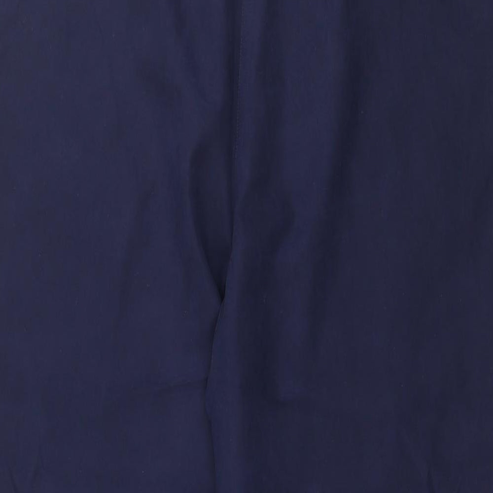 Womens UK Size 16 Preworn Regular Fit Blue Trousers