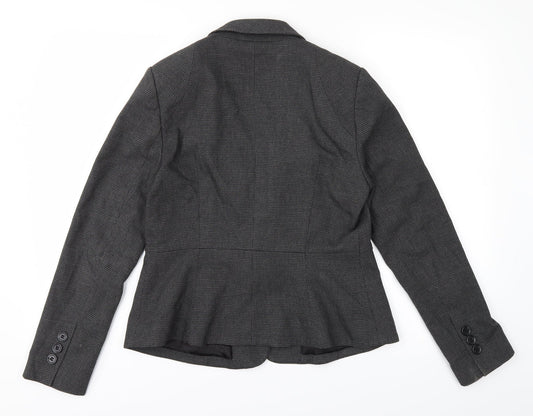 NEXT Womens Grey Check  Jacket Suit Jacket Size 10